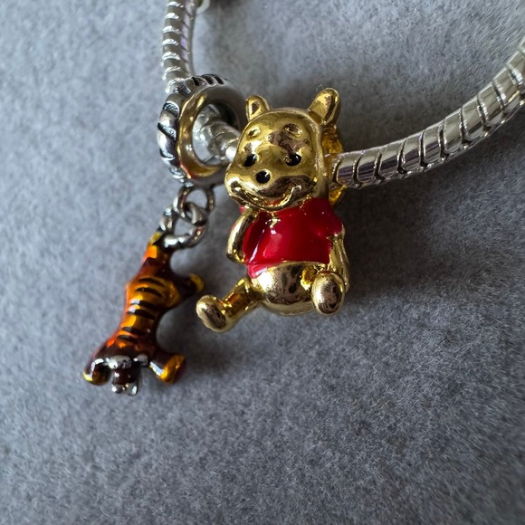 Winnie the Pooh and Tigger Charms fits PANDORA - Picture 7 of 8